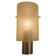 Midcentury Glass and Chrome Wall Lamp, Germany, 1970s