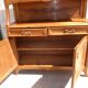 Two-body Art Nouveau 1900 sideboard stamped Georges Ernest Nowak