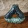 Vase, bougeoir en céramique émaillée