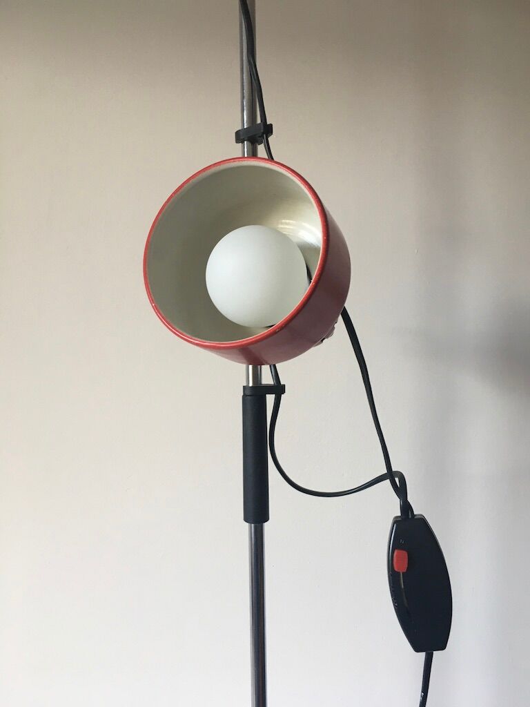 Lamppost 2 red spots, 70s