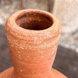 Dark terracotta vase
