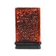 Red vase, Fat Lava, German design, 1960s, made in West Germany