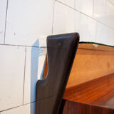 Vintage wooden console Italy 1950s