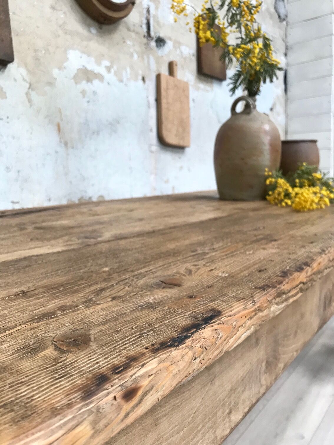 Vintage farm table