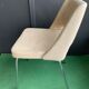 Caviarde armchair hull beige fabric 70s