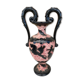 Vintage ceramic vase Lamarche Vallauris Monaco 1960