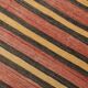 Tapis de couloir Kilim vintage rouge et marron