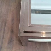 Chrome coffee table