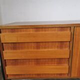 Vintage sideboard, walnut veneer