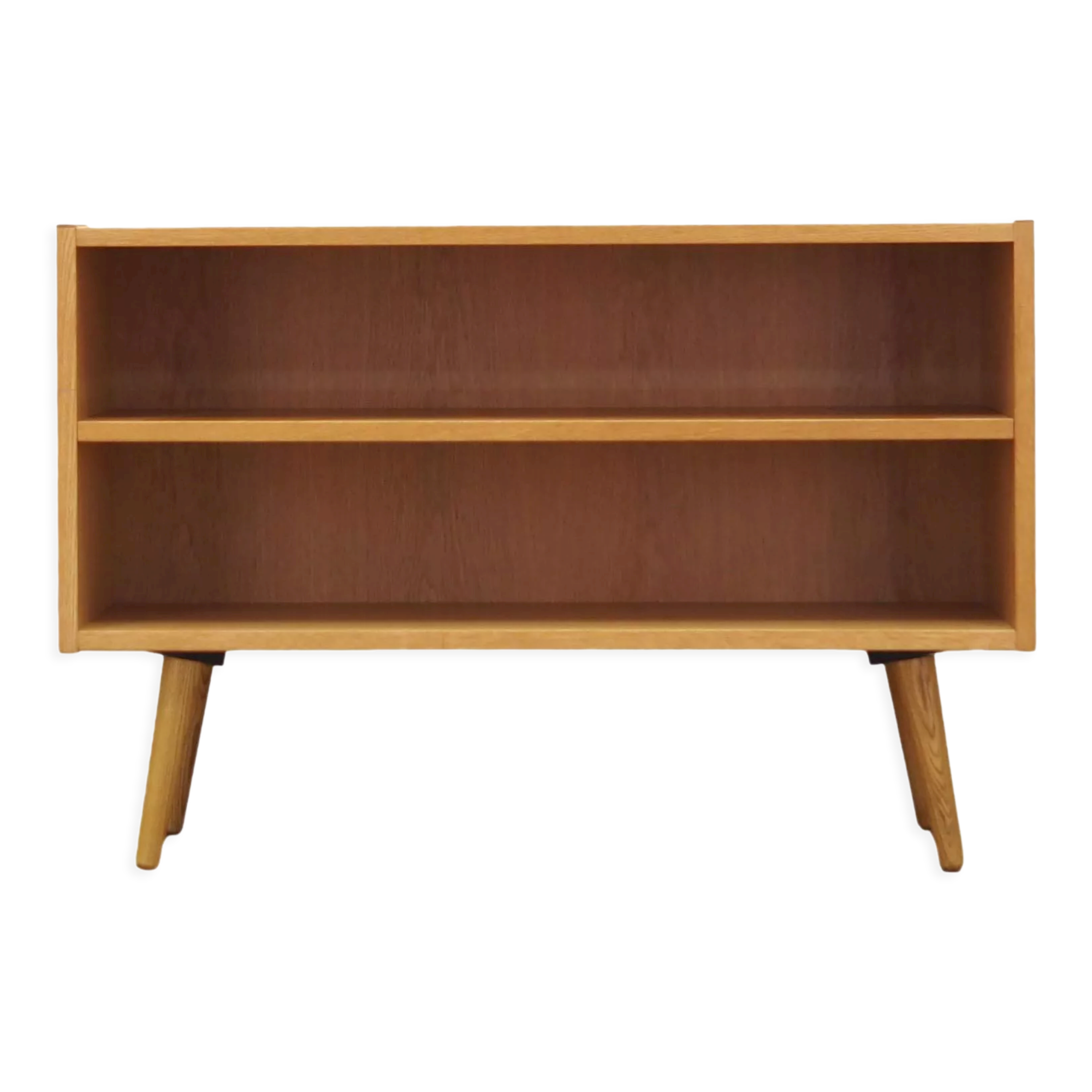 Bibliothèque en frêne, design danois, années 1970, Danemark