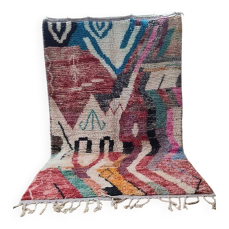 Tapis berbère laine fait main Boujaad 250x150 cm