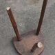 Farmhouse tripod stool in oak