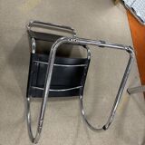 set of 4 MR side chairs by Ludwig Mies Van Der Rohe, Fasem edition, 1983