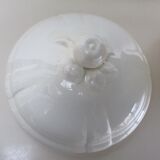 Old soup tureen Sarreguemines ivory
