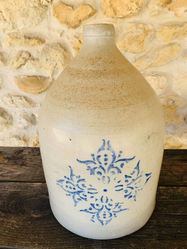 Grande Jarre en Grès 7 Litres par F.H. Cowden, Circa 1880