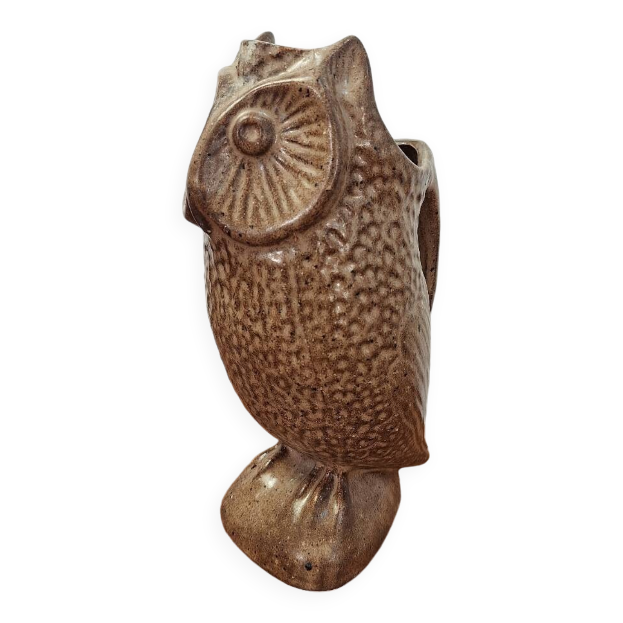 Zoomorphic vase Owl Vallauris