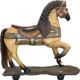 Cheval en bois sculpté