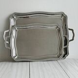 Stainless steel serving trays