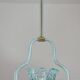 Blu acquamarine Murano glass chandelier by Barovier e Toso, 1940s