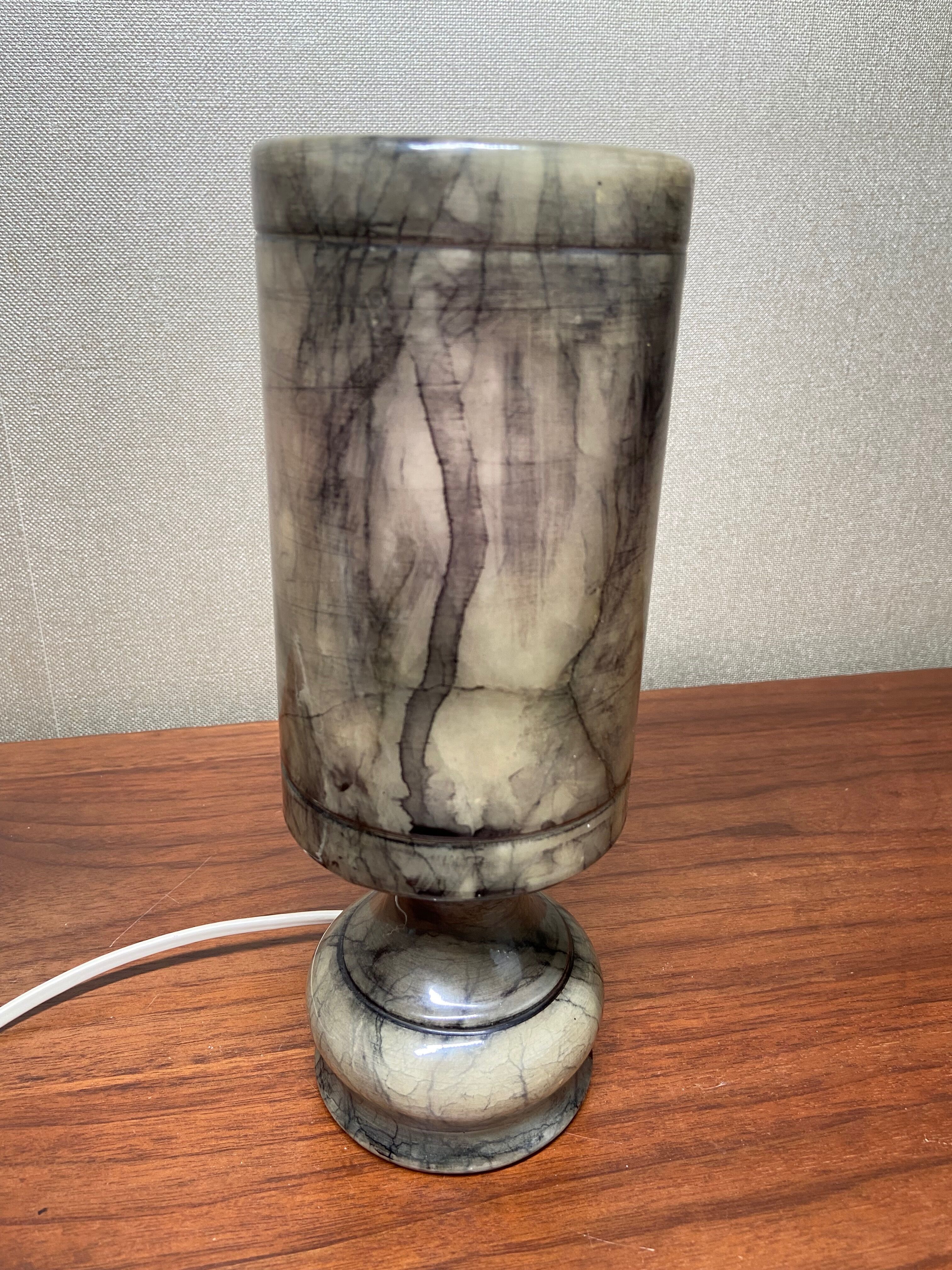 Alabaster lamp