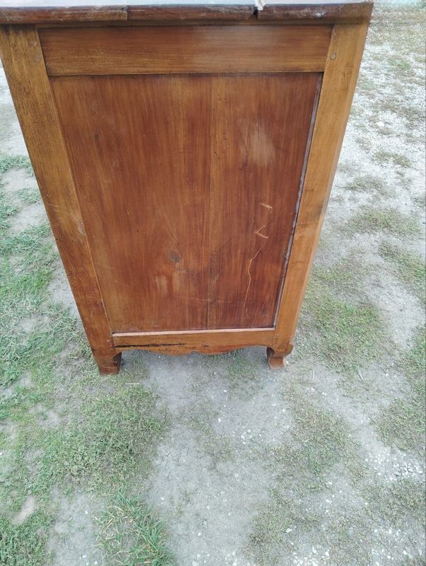 Very Louis XV solid cherry wood.