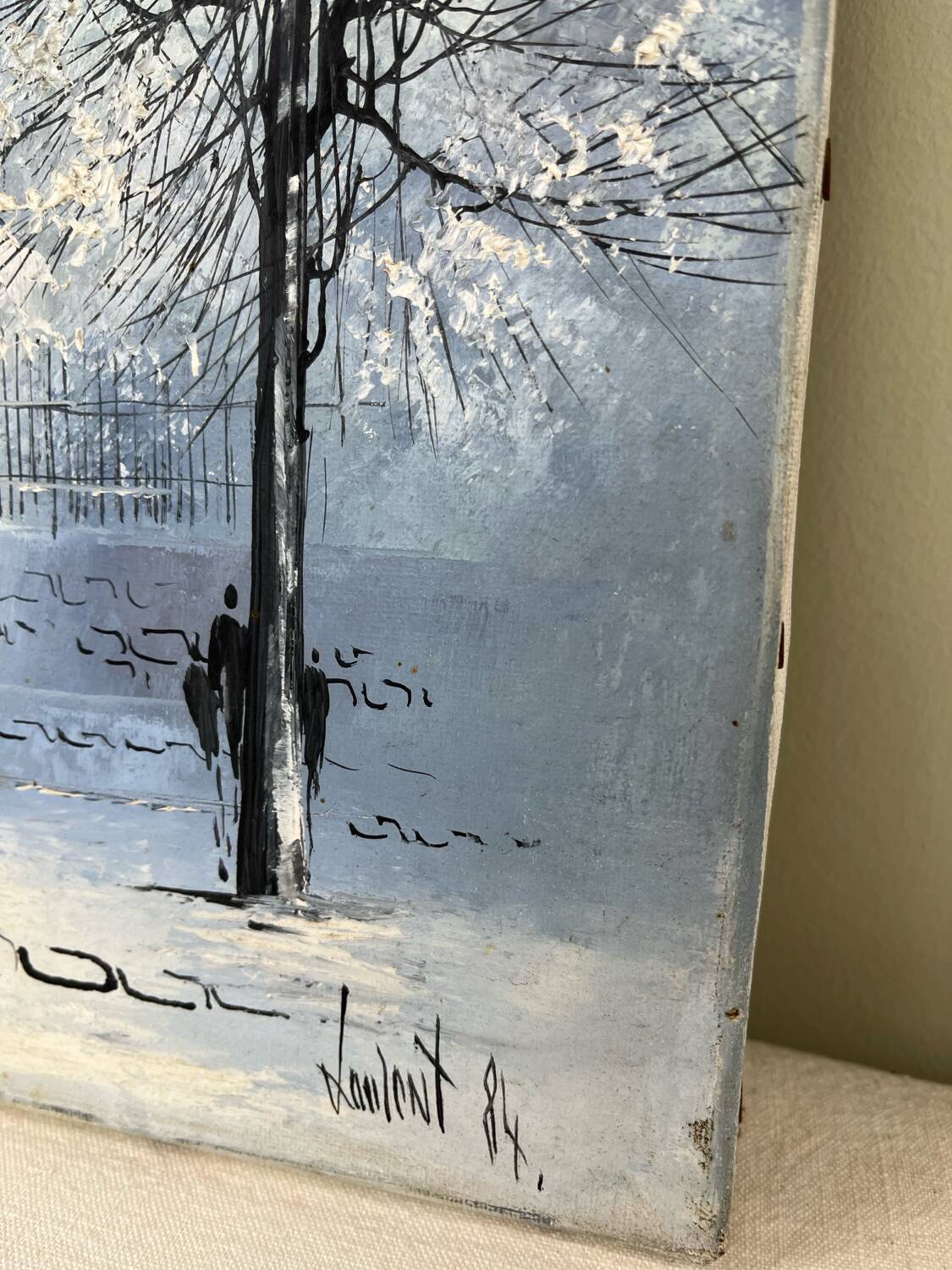 Winter painting