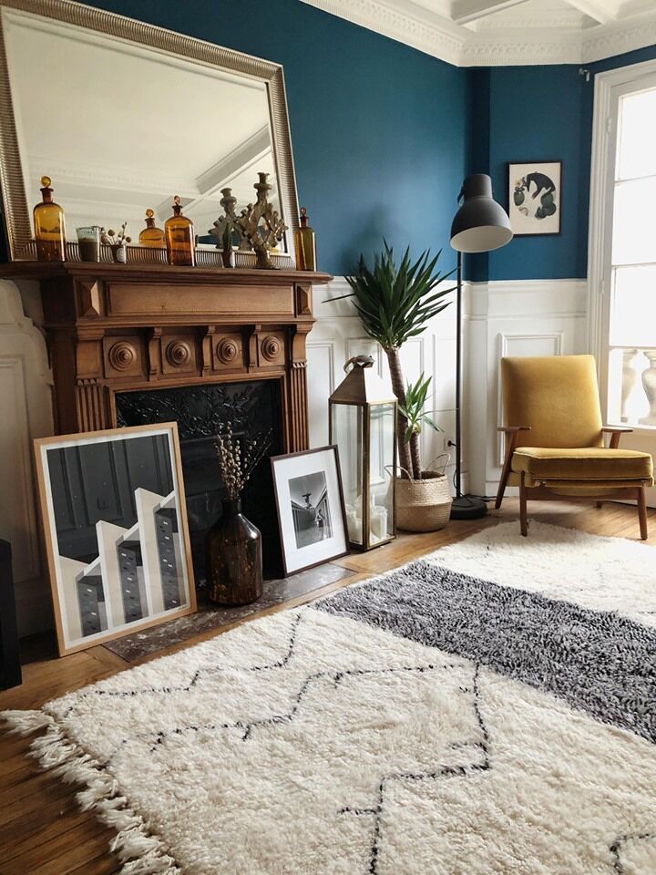 Beni Ouarain carpet, Berber carpet 260x175cm