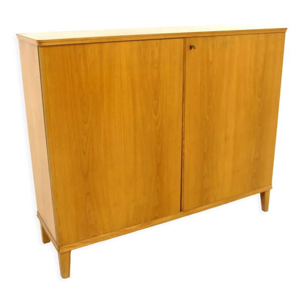 Armoire scandinave en orme Suède 1960