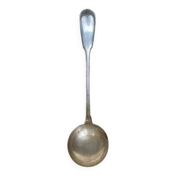 Old christofle goldsmith ladle silver metal #b343