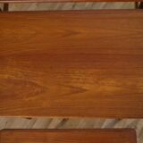 Tables gigognes danoises en teck 1960