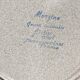 6 dessert plates Sarreguemines Morzine