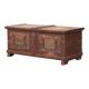 Antique Folk Art Painted bridal chest 1854