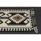 Tapis vintage turc en laine et coton beige noué à la main, années 1970