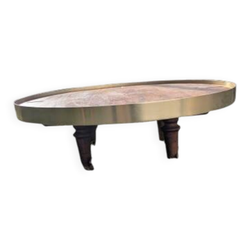 Mango wood coffee table