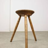 Tabouret en bois ancien
