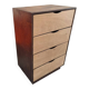Wooden chest of drawers