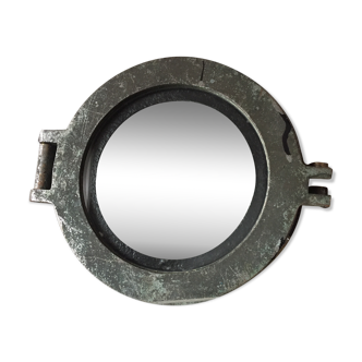 Vintage porthole mirror