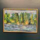 Original Oil On Canvas – “Landscape” By K. Osian – Signed – Vintage