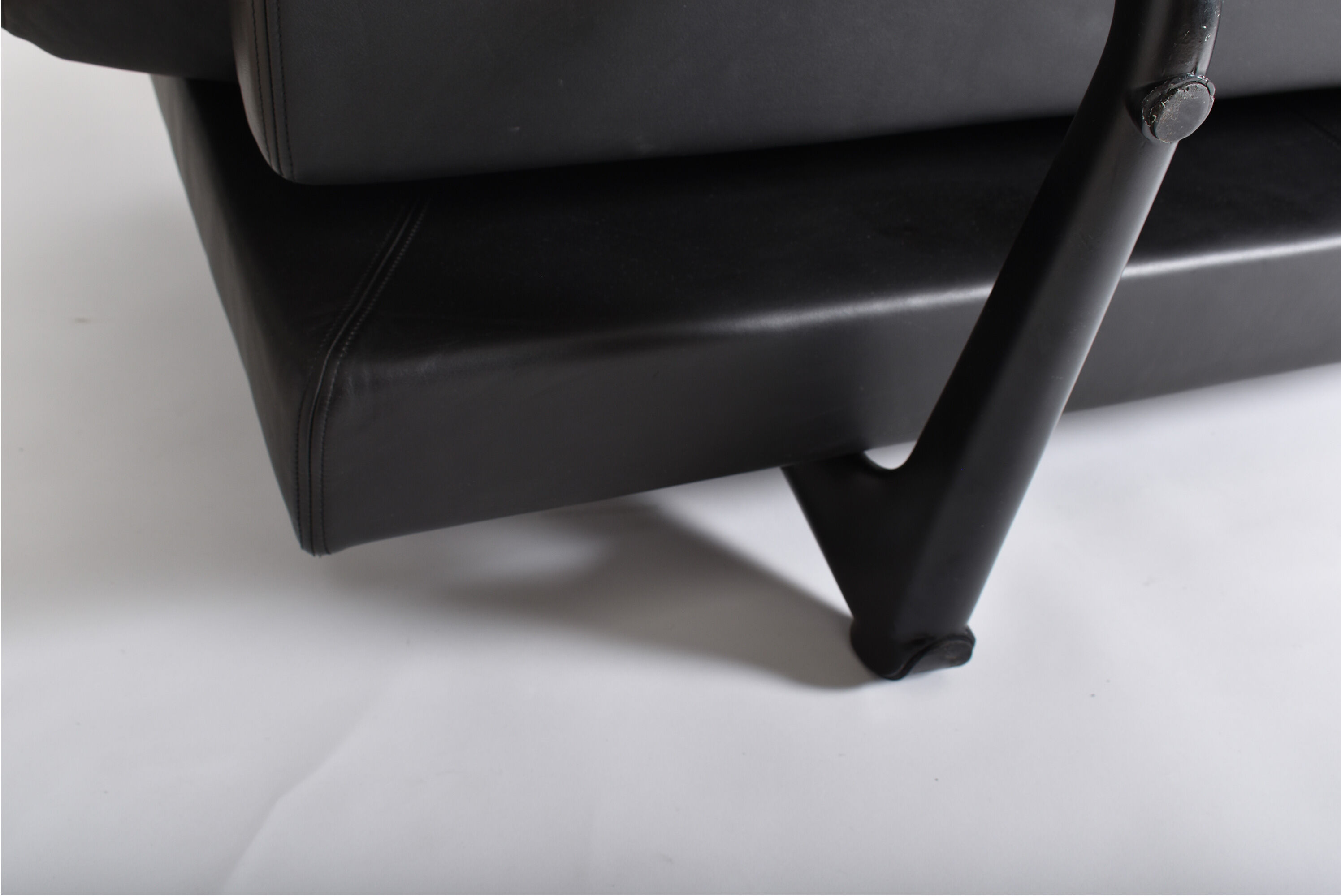 De Sede DS 169 convertible leather sofa, E. Ambühler, 1960