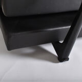 De Sede DS 169 convertible leather sofa, E. Ambühler, 1960