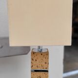 Design cork desk lamp 1970s