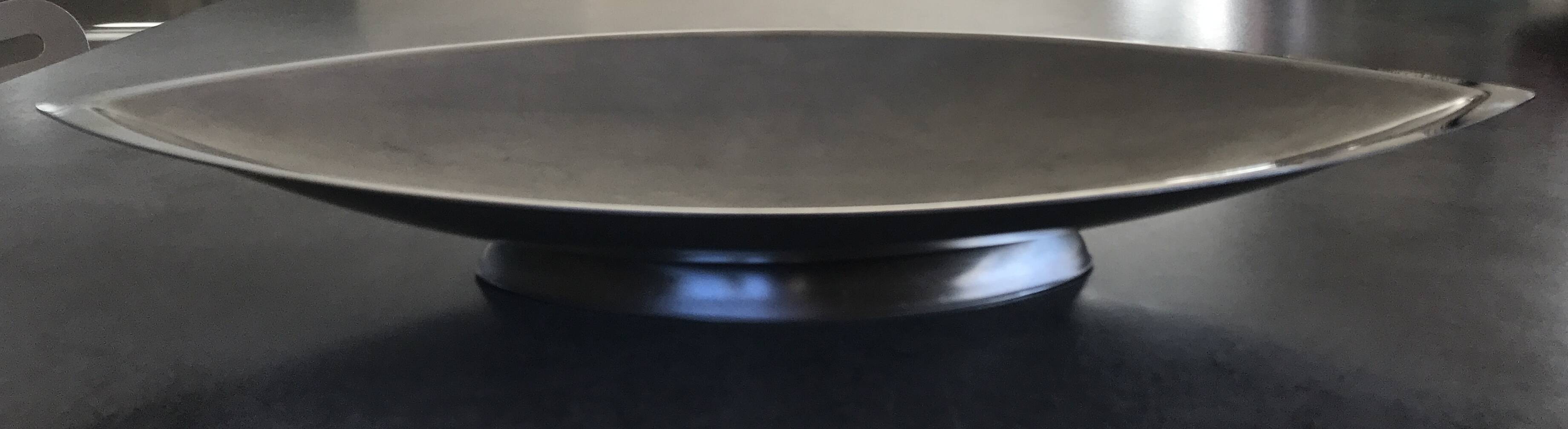 Tray, cosmos serving dish on foot guy degrenne