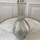 Liquor decanter with molded glass compartments early XXth