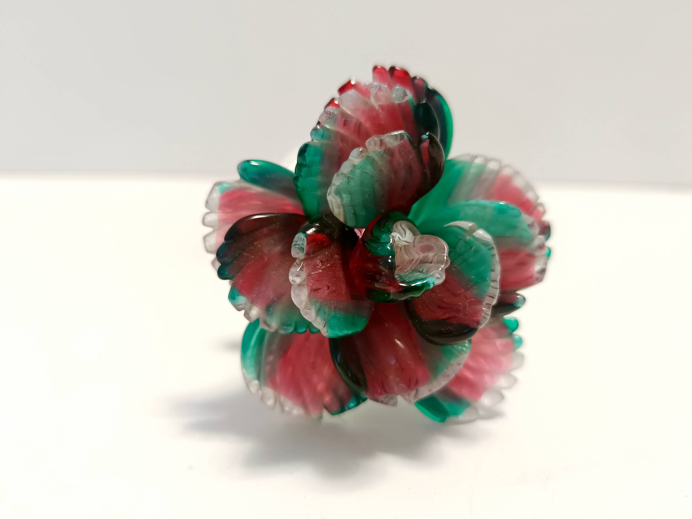 Transparent Murano Glass Decanter Bottle by Carlo Moretti, Italy