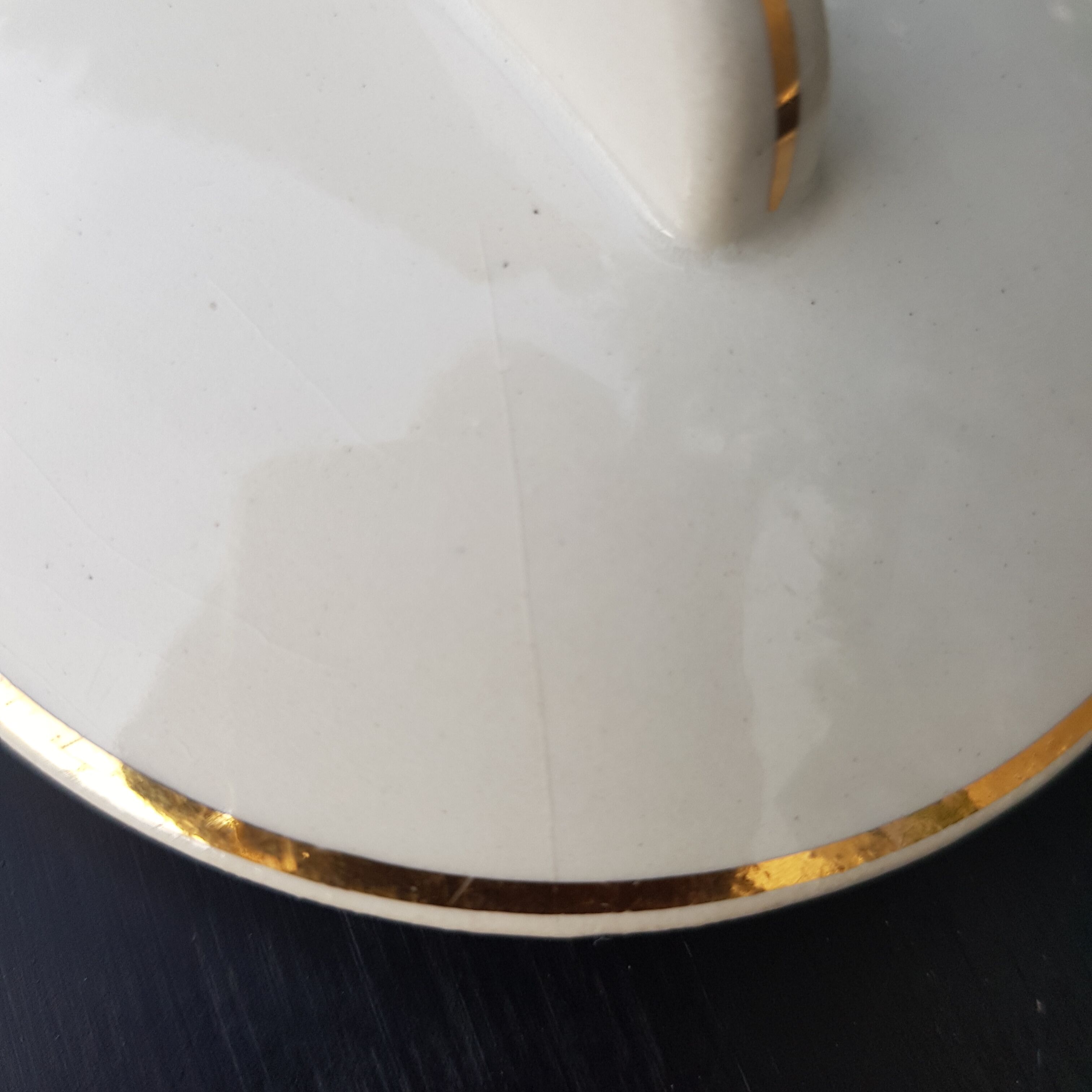 Sugar powder Badonviller porcelain