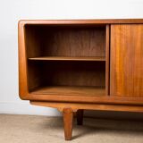 Rare - Grande enfilade danoise en teck par Arne Vodder editée par Vamo Sanderborg - 240cm - Années 60