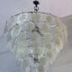 Glass chandelier