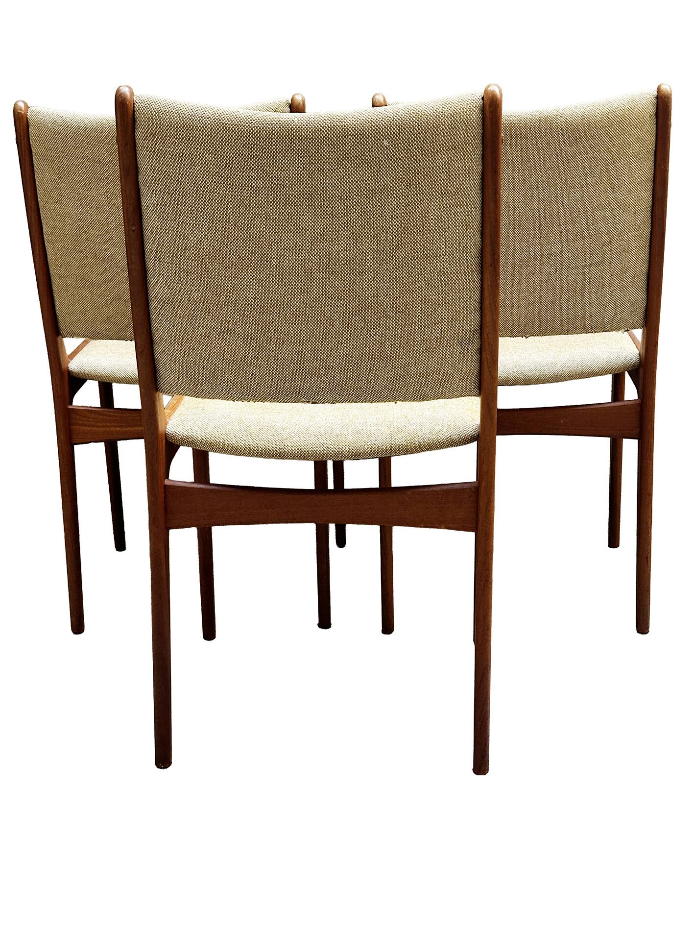6 chaises de salle à manger Johannes Andersen (prix réduit)