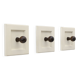 Wall-mounted hooks for clothes, 1970s, set of 3