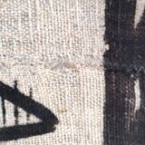 Vintage Korhogo Senoufo canvas tapestry L.103 cm
